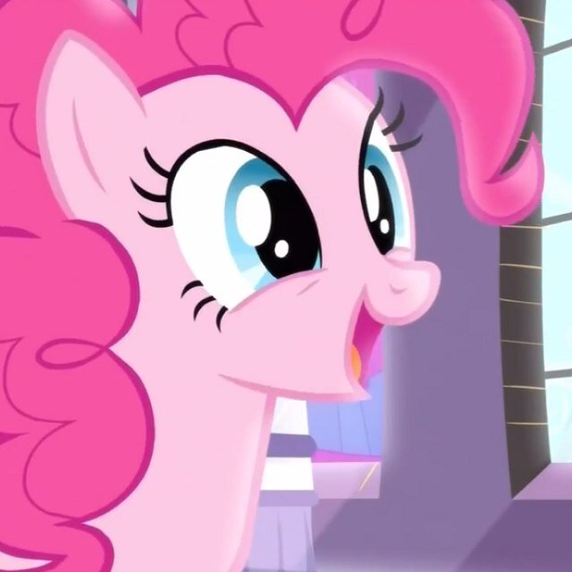Hey everyone,my name is Pinkie Pie,you can call me Pinkie,im funny and i love to make everypony to smile.
(Element Of Laughter)