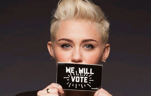 miley cyrus & tøp acc dedicated to vote