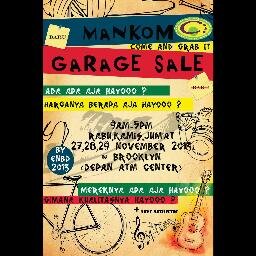 Event penjulan berbagai jenis barang yg telah dikumpulkan dr berbagai sumber | penjualan 27,28,29 Nov 13 depan ATM Center | cek fav :)