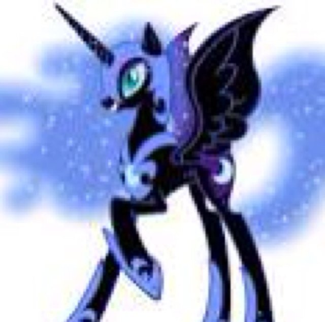 Greeting you know me as Luna. But Luna is no more! Long live Nightmare Moon!| #FIM_ponies|