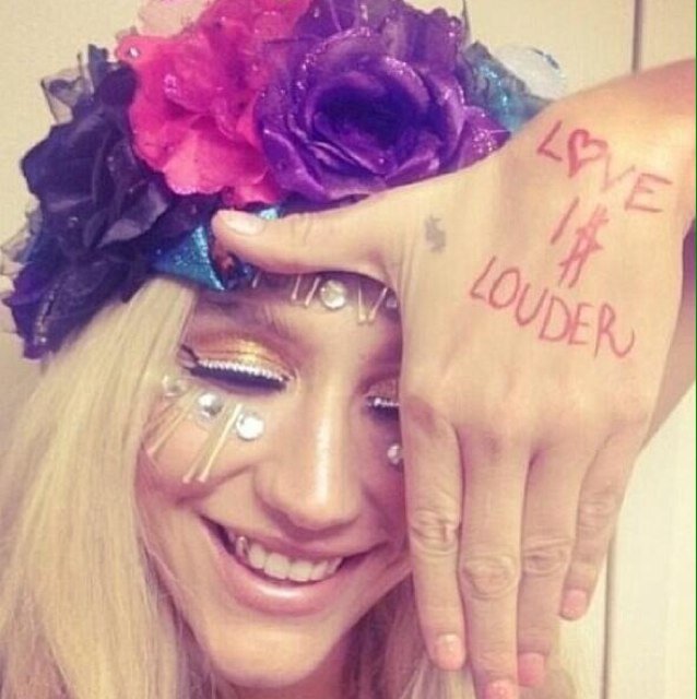 warrior. literally,ke$ha saved me.