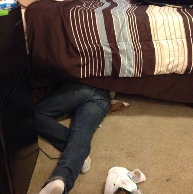 Send in pictures of your fellow Eagles who can't handle their alcohol! GATA