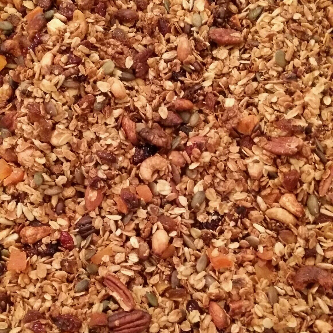 Just mixing baking passion with creative flair to make Zoe's Granola ad well as an increasing repertoire of delightful goodies.