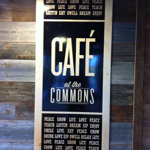 The Café @ The Commons is a non-profit coffee house that is cooking up and pouring out local and global excellence! We serve amazing coffee from local roasters