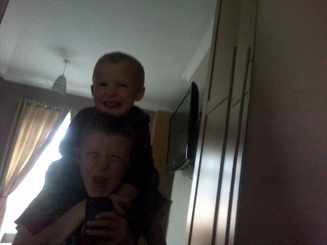 I tiny gamer just getting started (sick a footy:P)