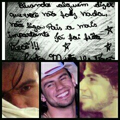 Se algum dia alguém te falar q vc ñ faz nada , ñ liga pois o mais importante já foi feito você AMO 3 @MUNOZ_FRANG e @Mariano_MeM marcou minha vida 27/09/2013