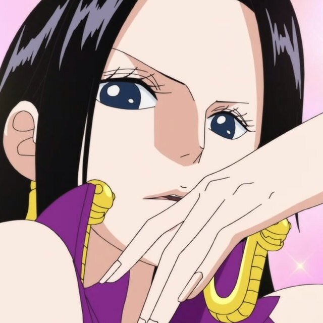 わらわを蛇姫様と呼べ Empress of Amazon Lily and member of the Shichibukai. Remove your lowly self from my sight at once! You will do as I say because I am beautiful!!