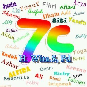 Cantik ? Cakep ? Cerdas ? yaa  7C  lah !   kan anak buah nya Bu Hj. Wita :D