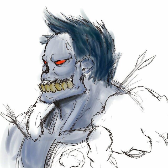 Undead Champion of Noxus. In Noxus,death is a promotion.