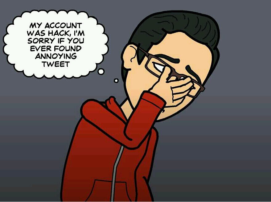 Fachhri's profile picture. My account was hacked :'( Sorry if you ever found annoying tweet