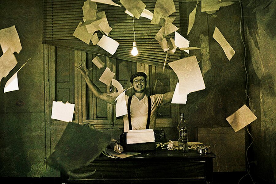 The resident writers group of @rondotheatre run by @gill_kirk