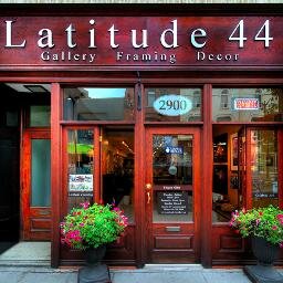 At Latitude 44 Gallery Framing Décor we have been custom framing since 1982