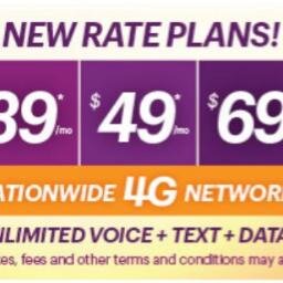 Solavei introduces new unlimited rate plans starting at just $39/month! Each monthly rate plan $39, $49, or $69 includes voice text .data