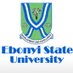 EBONYI STATE UNI (@ebsuabakiliki) Twitter profile photo EBONYI STATE UNI (@ebsuabakiliki) Twitter profile photo