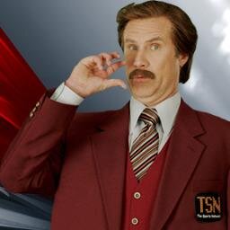 Official NHL Ron Burgundy Twitter Account