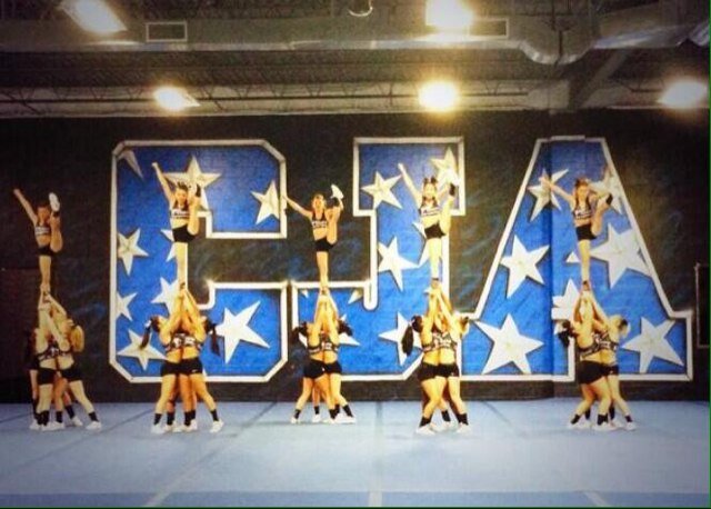 TEAM GUNZ OR DIE. High school cheerleader. (almost) NCA champ. Base.