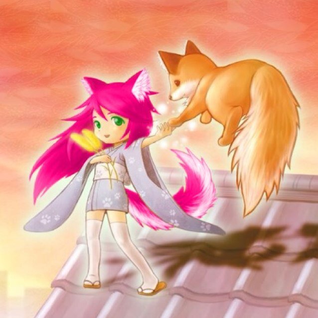 I'm 16 years old! I'm half fox demon! I love sweets so DON'T touch my candy! Please don't pull my tail! |#RP|