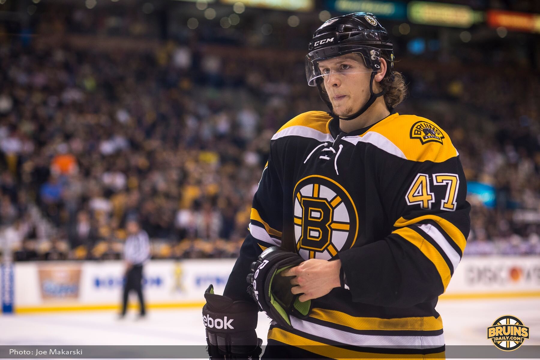 Defenseman for the Boston Bruins. I'm on my way to being better than Bobby Orr and Ray Bourque combined
