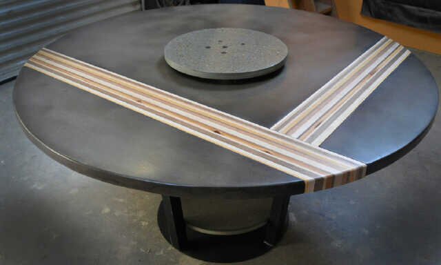Creating by design, durably sustainable quality concrete counter tops&concrete furniture 2 compliment your dream home