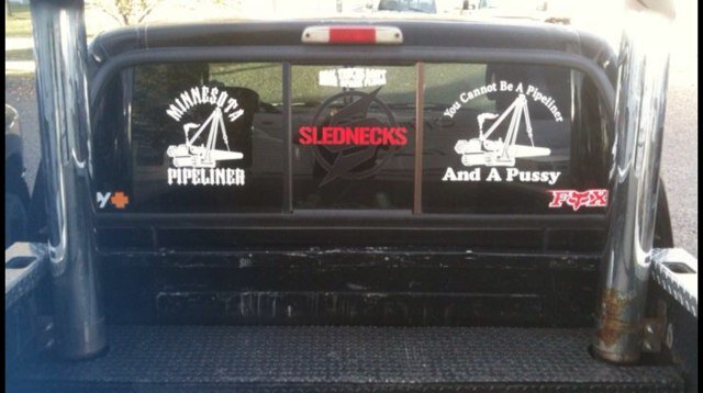 Jus a dirty ole laborer workin the line makin friends !!!