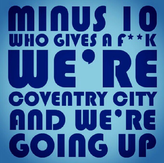 'Take Me Home' 'To The Ricoh'
