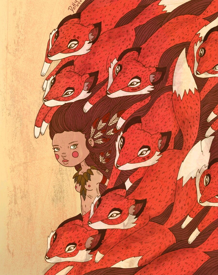 Fantastic Mr Fox illustrations
