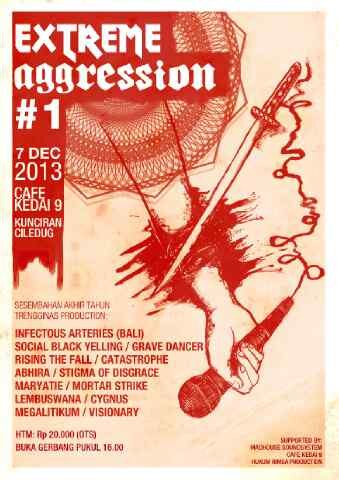 Event Organizer , Metal ,
 Coming Soon : #EXTREMEAGGRESSION
 Cp : 088808955759 , Email : trengginasproduction@gmail.com