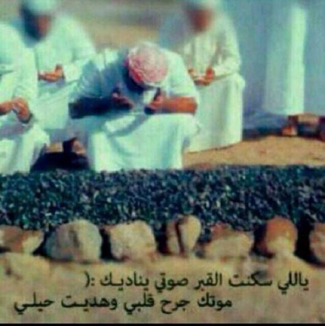 اللهم إن لي غالي تحت التراب لاأعلم كيف حاله ولكني أعلم أن له رب أرحم عليه مني ربي متعه بنور في جنتك-اللهم ارحم أبي فكم اشتاقت عيني لرؤيته♡.