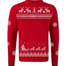 WIN a unique personalised Christmas Jumper. Tweet your slogan with #fbftwitknit and #red or #black (jumper colour) to enter. Good luck.