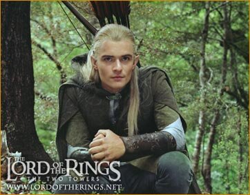 I'm an elf, Part of the Fellowship of the Ring. I am the son of the Elvenking Thranduil of Mirkwood. Great friends with the dwarf Gimli.