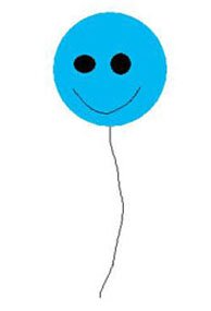 blueballoonface's profile picture. falling down, glitter, balloons, drawing stuff