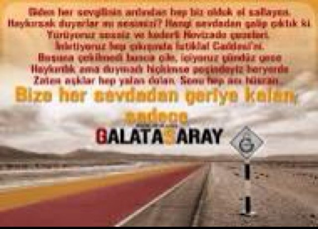 Sadece GALATASARAY