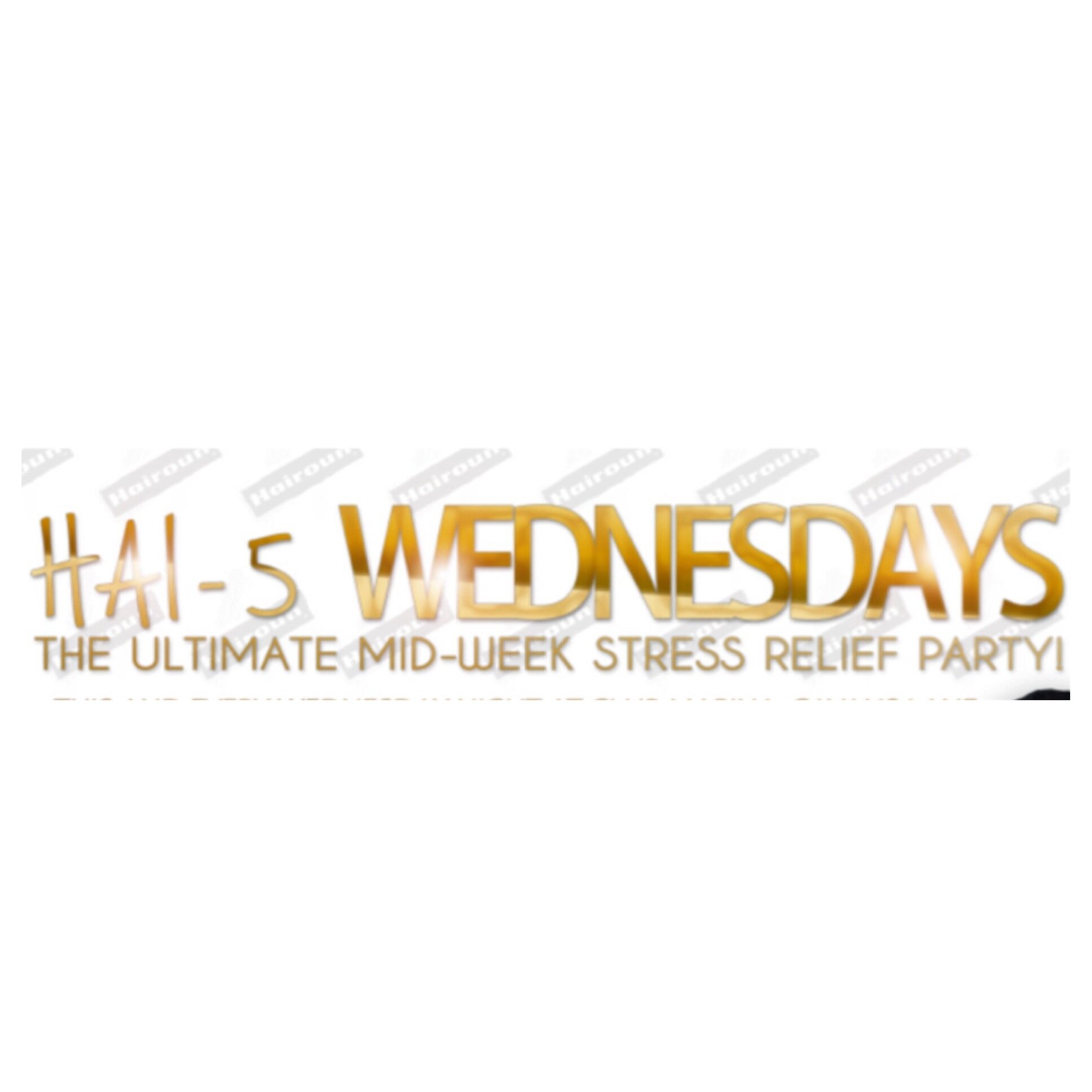 Hai5Wednesdays's profile picture. The ultimate mid-week stress relief party by far!!
