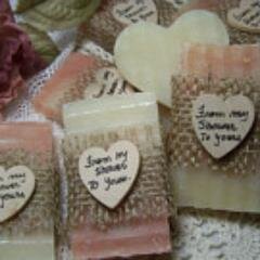 Rustic wedding favors, Best mini soaps, bridal showers. We sell worldwide!