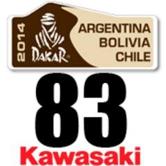 Piloto Profesional - team RPM Kawasaki - #83 - #Patodakar         Sigue mi próximo desafío #Dakar2014