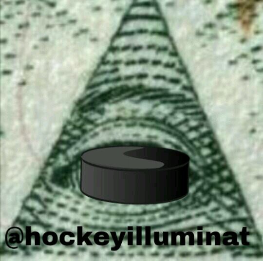 Welcome to the Hockey Illuminati, if you're followed, you're in.