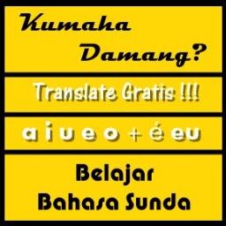 WOW Luar biasa, cepat banget bisa bahasa sunda, gara gara follow @BahasaSundaa , melayani translate GRATIS, #RecommendedBanget