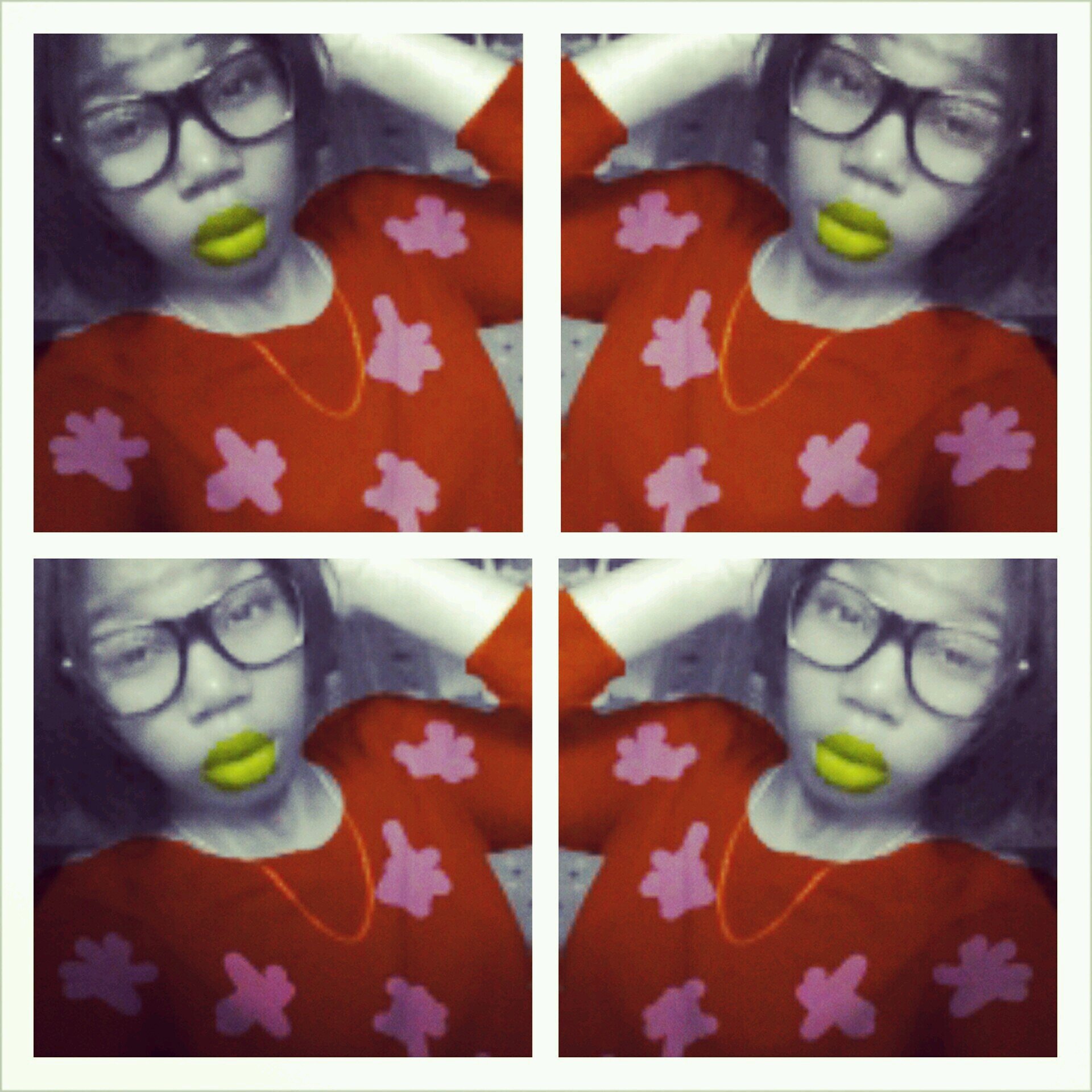 Bossy like my moma   Paid like my daddy    cute like my sister  and swagged like my brother