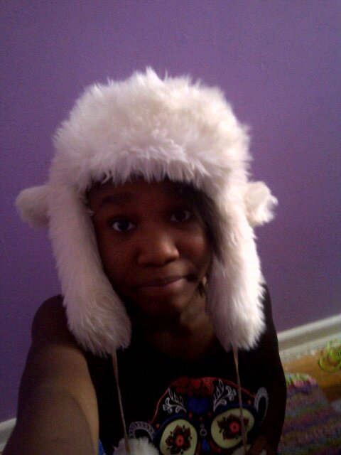 Silly girl with a cat as a best friend. .-.