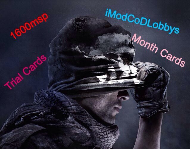 iModCoDLobbys's profile picture. Lobbys i can mod- WaW,MW2,MW3,BO2,Ghost. I charge Microsoft points! Also Follow me for Lobby Updates. Thx