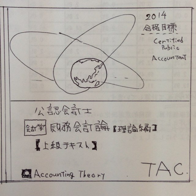 在住の会計士の卵です。