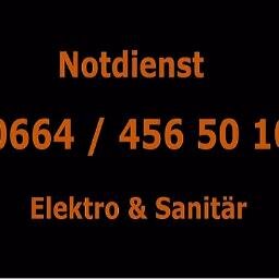 Notdienst7x24 0664/4565010 Elektro & Sanitär