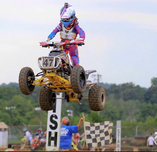 I'm a mini quad racer who is autistic. I just love to race motocross! Follow my race team at Outer Limits ATV.