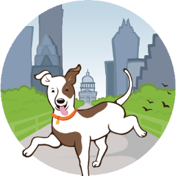 PAWSTIN is our Austin dog walking company and labor of love