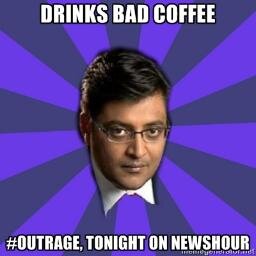 I ask tough questions. All of you who choose to walk out of THE NEWSHOUR are going to other channels for softer questions. (PARODY, OBVIOUSLY)