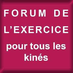 Né de la volonté d'experts d'accompagner chaque masseur-kinésithérapeute tout au long de sa carrière, le Forum de l'Exercice s'adresse à tous les kinés !