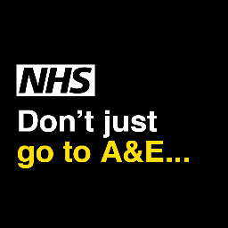 Don't just go to A&E...You could get quicker treatment closer to home
http://t.co/KfClhpMmBw