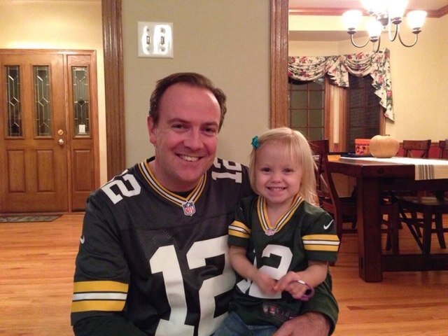 Packers fan in Bears land....