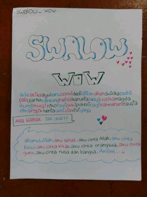 Official Account of XI Science 2 G51 Senaputra (ง'̀⌣'́)ง • Kimia 1 Markas kami • ini keluargaku, mana keluargamu ?