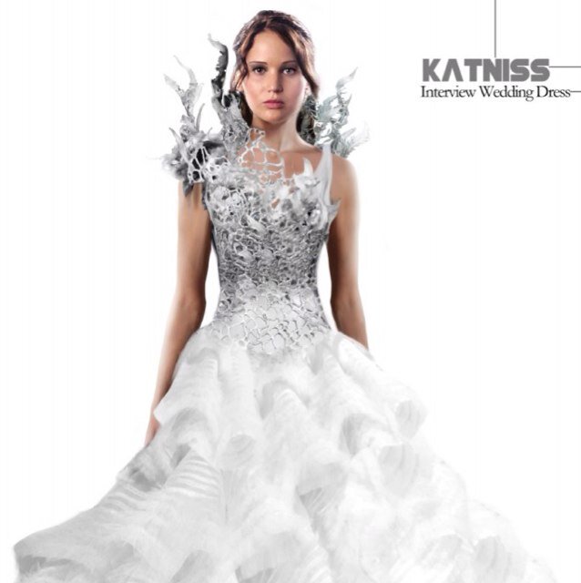 Strong,Independent,and extremly adorable!!! All lies, i am no more than just another Mockingjay, all i have left is my bow..Peeta...and Gale.